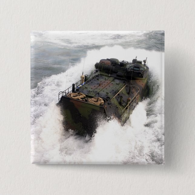 Ein amphibisches Angriffsfahrzeug 2 Button (Vorderseite)