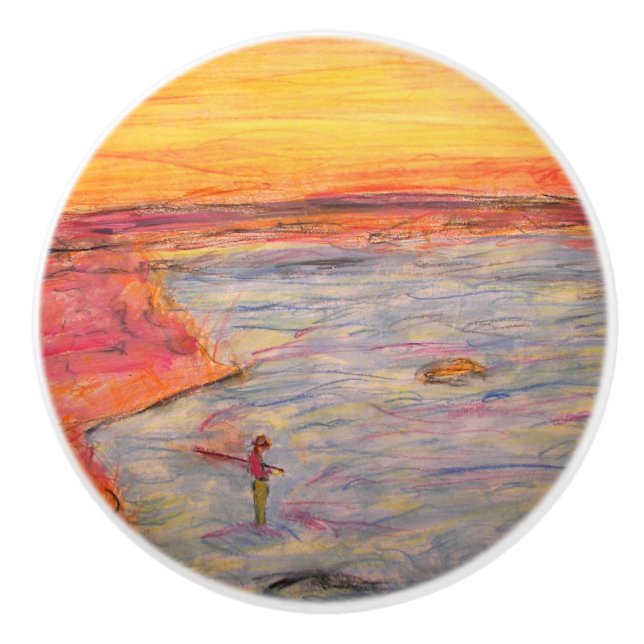 ein an binden keramikknauf (Vorderseite)