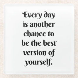 Ein anderer Chance Glass-Untersetzer Glasuntersetzer