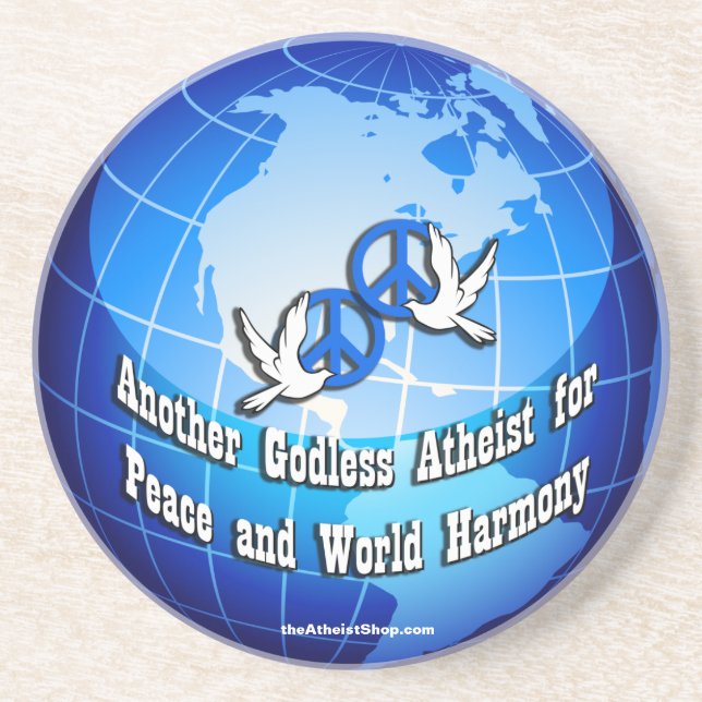 Ein anderer gottloser atheistischer Untersetzer (Vorne)