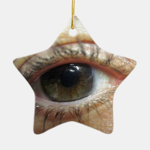 Ein anderes Auge Keramik Ornament
