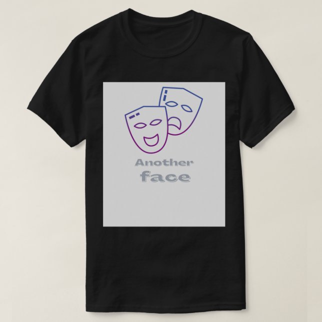 ein anderes Gesicht T-Shirt (Design vorne)