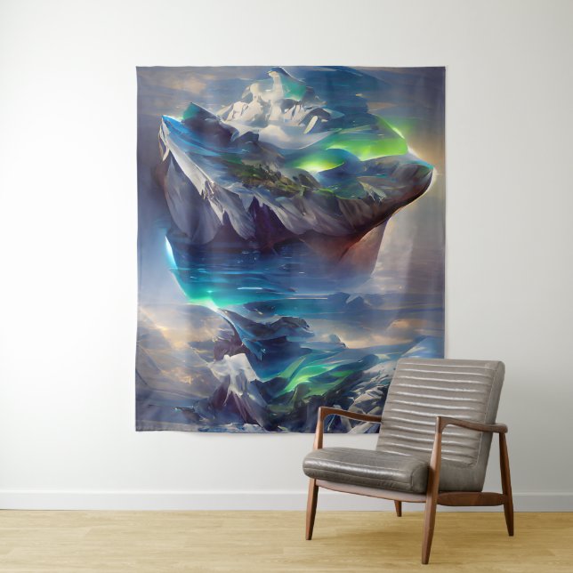 Ein anderes Land, alles Agar Wandteppich (Beispiel)