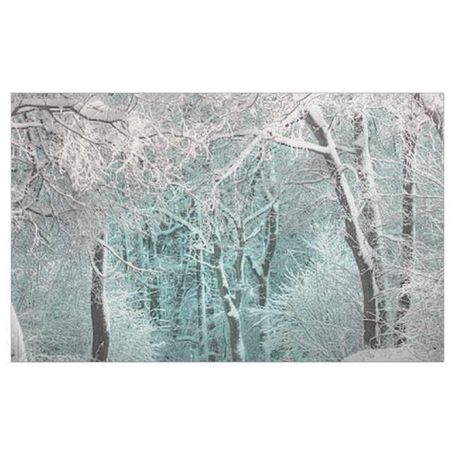 Ein anderes Winter-Märchenland Stoff (Yard (91,4 cm))