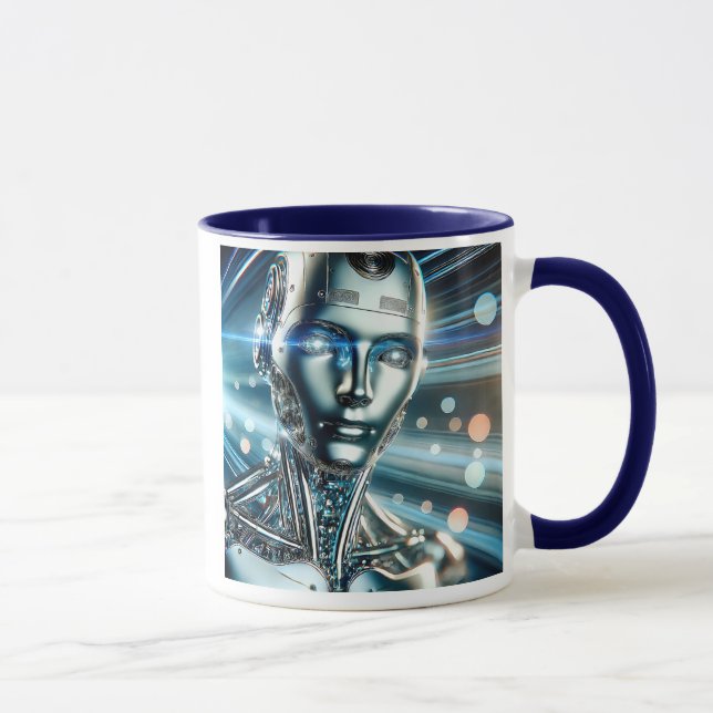 Ein Android aus der fernen Zukunft, der Erwachung  Tasse (Rechts)