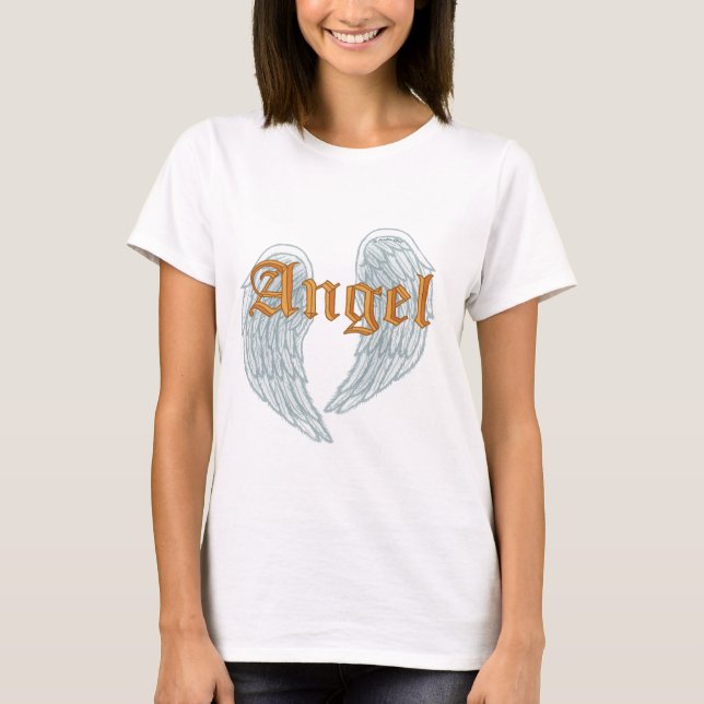 Ein Angel Wings T - Shirt (Vorderseite)