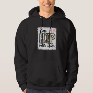 Ein Angesagter politischer Lehrer Leopard Lehrer O Hoodie