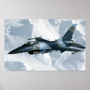 Ein Angreifer F-16 Poster