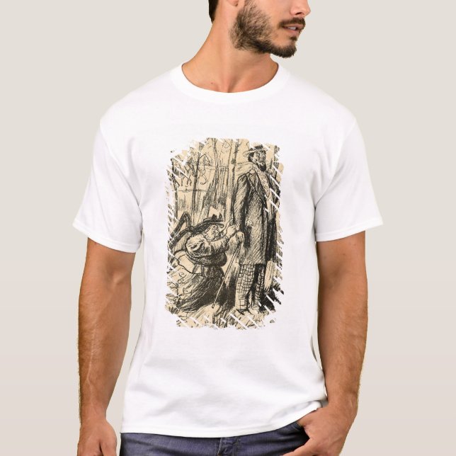 Ein Angriff auf Bescheidenheit oder Herrn T-Shirt (Vorderseite)