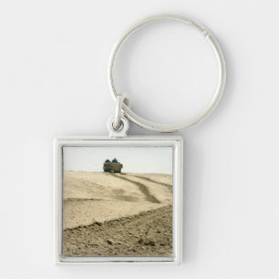 Ein Angriff mit Amphibienfahrzeugsfahrzeug Schlüsselanhänger