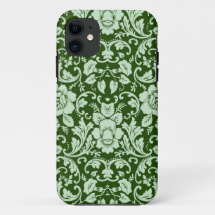 Ein antiker Blumendamast iPhone 11 Hülle