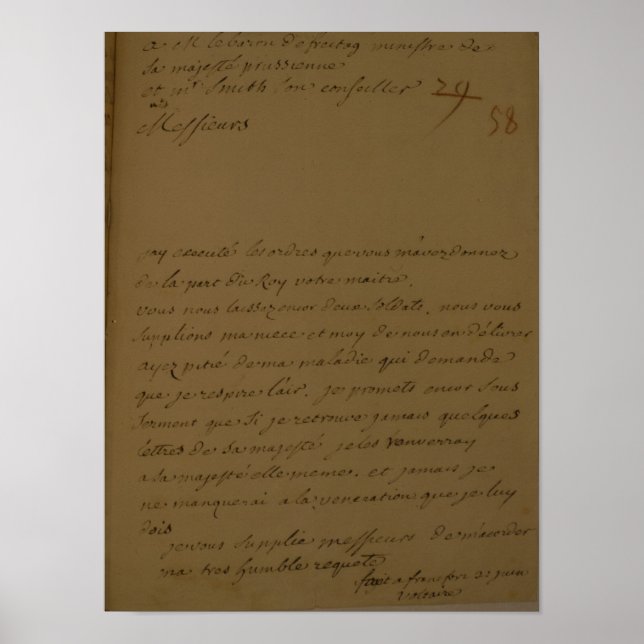 Ein Antrag auf Freilassung aus dem Gefängnis Poster (Vorne)