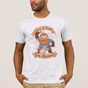 Ein Anvil Bang als Schmied-T - Shirt gerettet