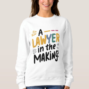Ein Anwalt in der Herstellung Sweatshirt