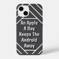 Ein Apfel am Tag Behalte die Android Away, Funny
