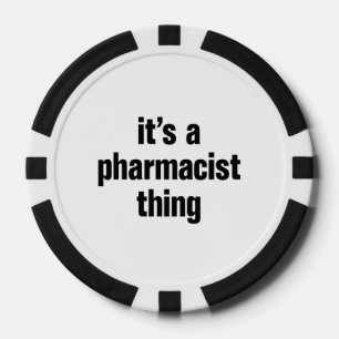 ein Apotheker Pokerchips