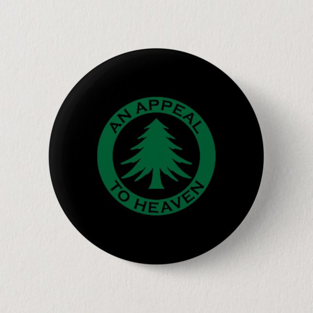 Ein Appell an den Himmel Flagge Ne Baum Flagge Run Button (Vorderseite)
