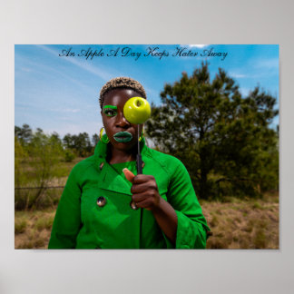 Ein Apple-A-Day-Poster Poster