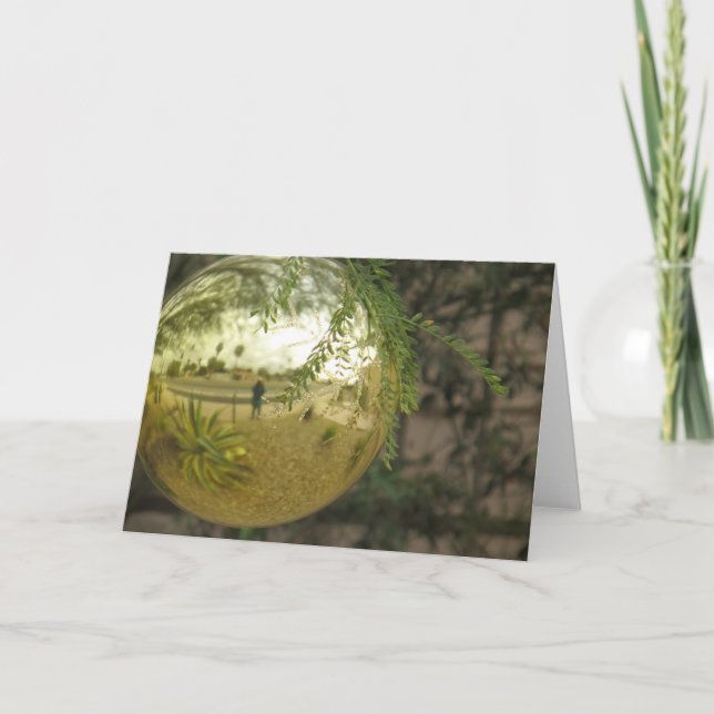 Ein Arizona-Weihnachten Feiertagskarte (Vorderseite)