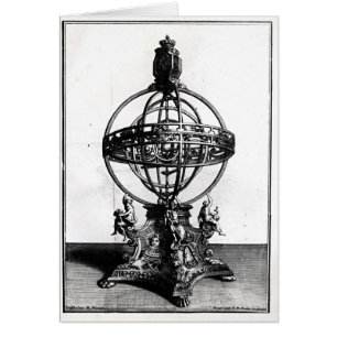 Ein Armillary Bereich des Copernican Systems