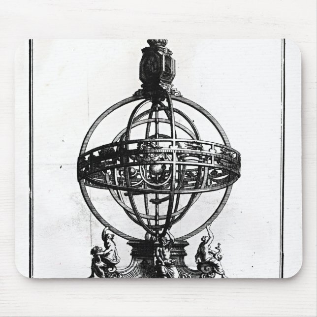 Ein Armillary Bereich des Copernican Systems Mousepad (Vorne)
