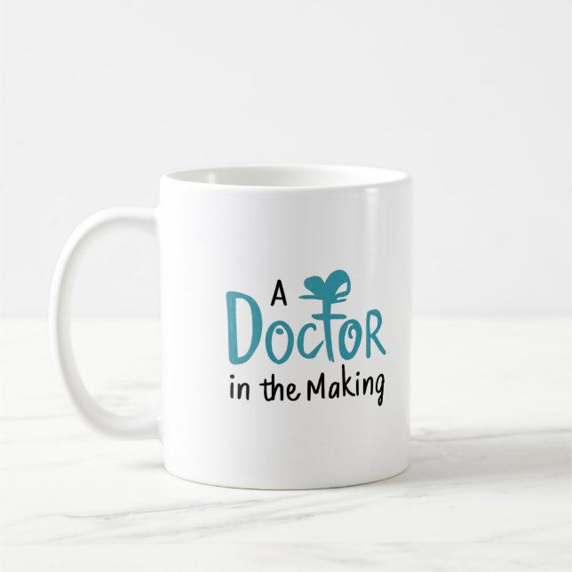 Ein Arzt in der Ausbildung Kaffeetasse (Links)