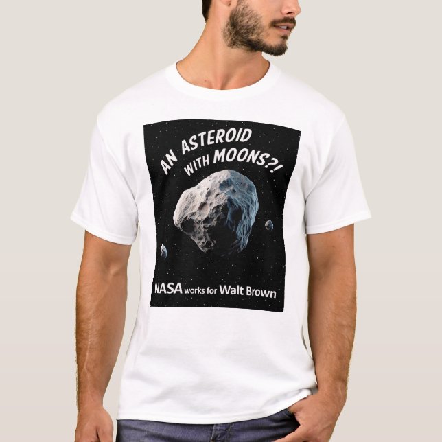 Ein Asteroid mit Monden HPT T-Shirt (Vorderseite)