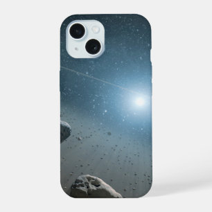 Ein Asteroidengürtel um den hellen Stern Vega. iPhone 15 Hülle