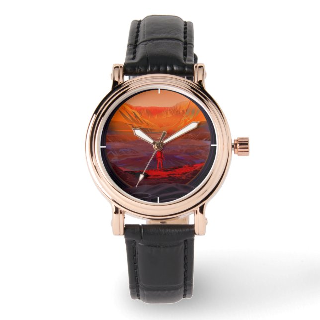 Ein Astronaut in den Mars Armbanduhr (Vorderseite)