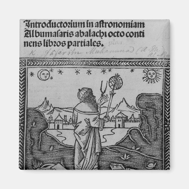 Ein Astronom, der aufblickt Magnet (Vorne)