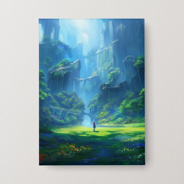 Ein Atem des Friedens Button (Vorderseite)