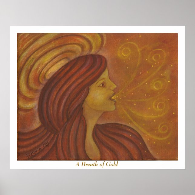 Ein Atem Gold Poster (Vorne)