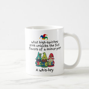 Ein atemberaubender Aroma-Mince-Pie-Joke Kaffeetasse