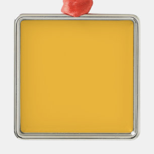 Ein atemberaubender, gelber, solider Power Silbernes Ornament