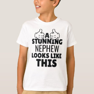 Ein atemberaubender Nephew sieht aus wie dieses lu T-Shirt