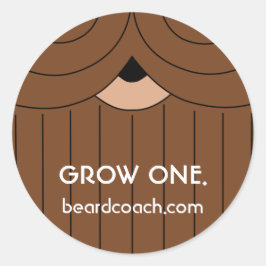 Ein Aufkleber für das Bärenwachstum