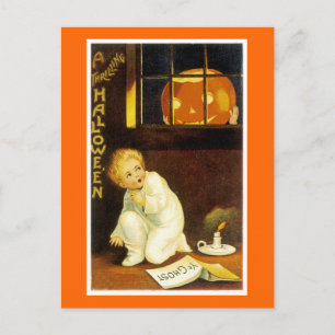 Ein aufregendes Halloween Postkarte