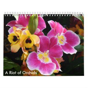 Ein Aufstand der Orchideen Kalender