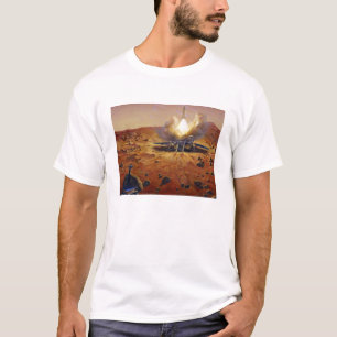 Ein aufsteigendes Mars T-Shirt