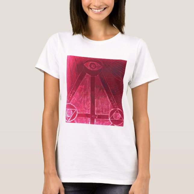 ein Auge, das Sie aufpasst T-Shirt (Vorderseite)