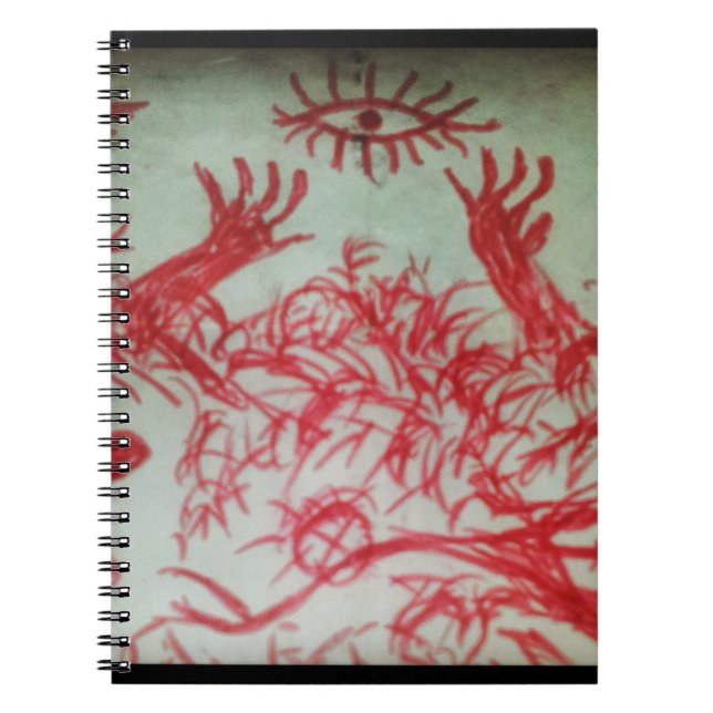 ein Auge, das Sie glauben Notizblock (Vorderseite)