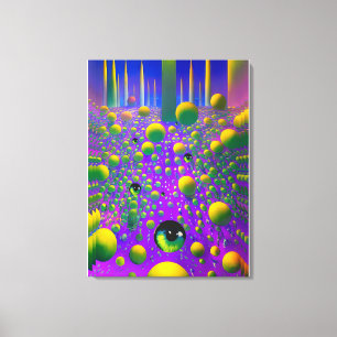 Ein Auge - Ken Gage Surreal Art Leinwanddruck