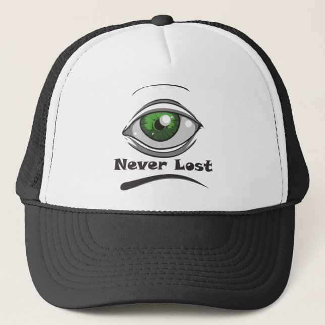 ein Auge Truckerkappe (Vorderseite)