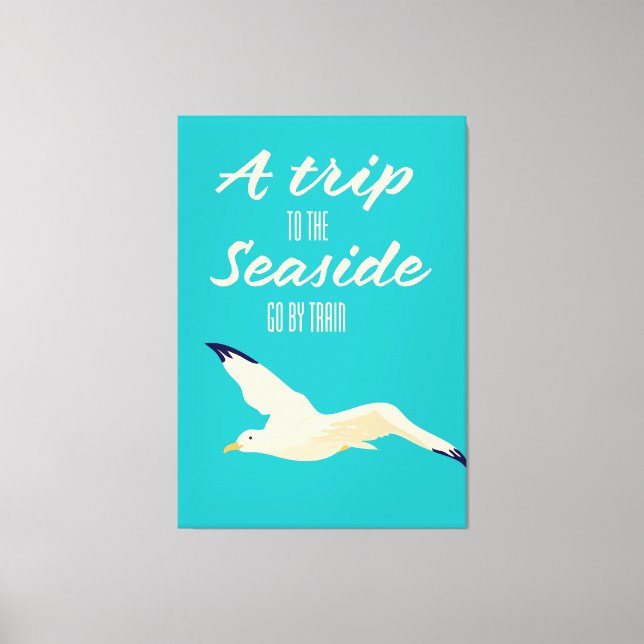Ein Ausflug ans Meer Leinwanddruck (Vorderseite)