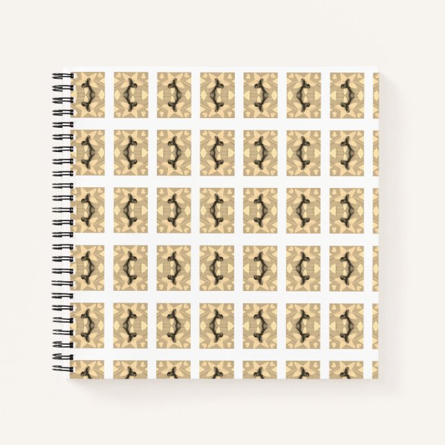 Ein ausgeklügelter Star! Notizbuch (Vorderseite)