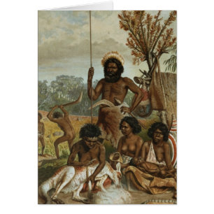 Ein australisches Familien-Party von New South