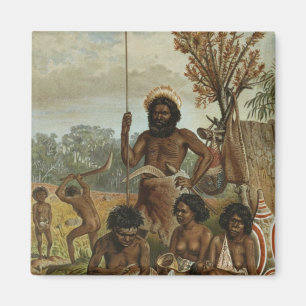 Ein australisches Familien-Party von New South Magnet