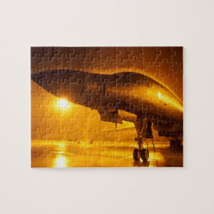 Ein B-1B Lancerflugzeug Puzzle