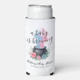 Ein Baby brät ihn oder sie Cauldron Selters Dosenkühler