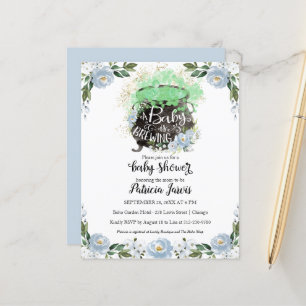Ein Baby braut Baby Shower Budget Einladung